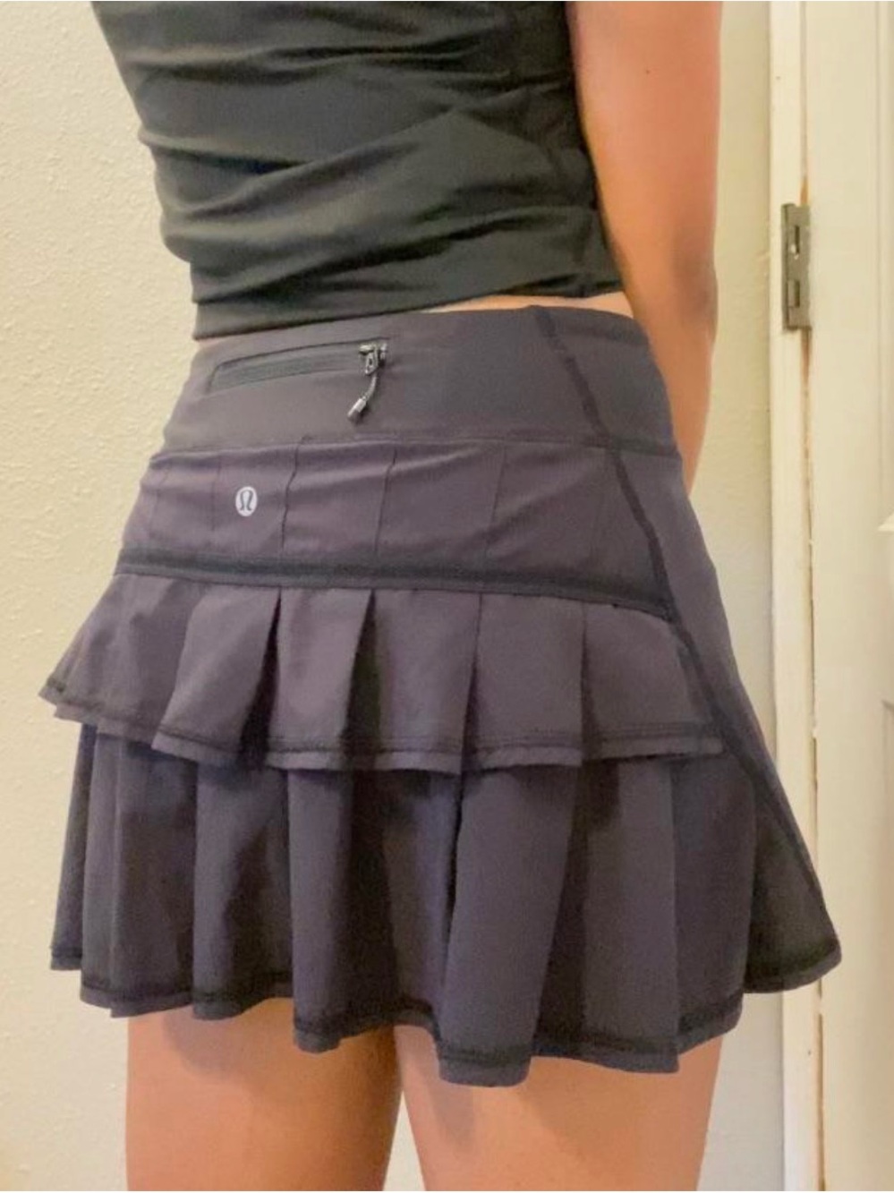 Lululemon Run : Pace Setter - Grey & Black trim